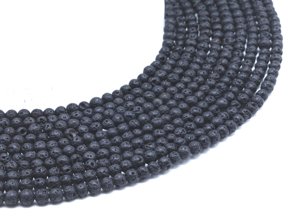 Perles de Lave sur fil