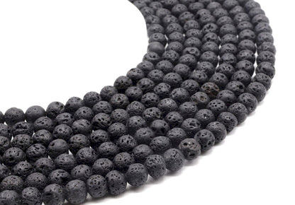 Perles de Lave sur fil