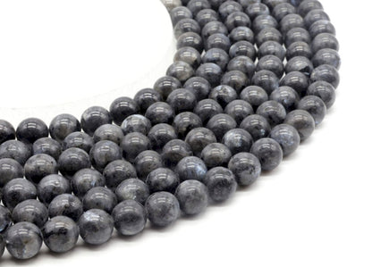 Perles Larvikite sur fil