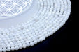 Perles de Lune Blanche 'AA' sur fil