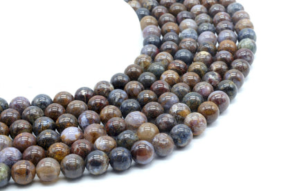 Perles Pietersite sur fil