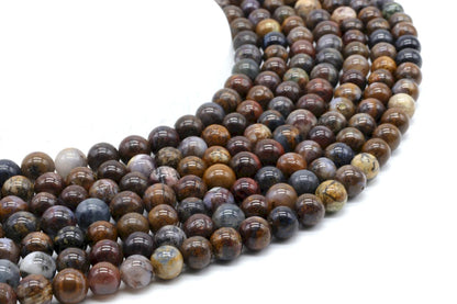 Perles Pietersite sur fil