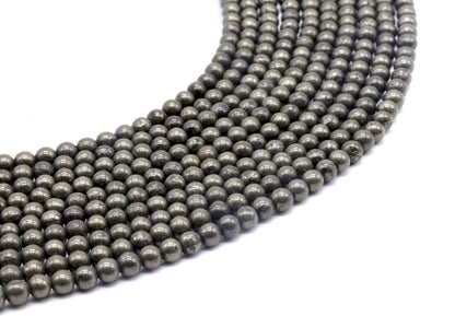 Perles Pyrite sur fil