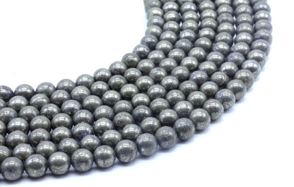 Perles Pyrite sur fil