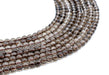 Perles Quartz Fumé sur fil
