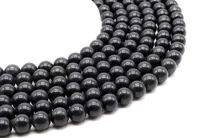 Perles Shungite sur fil