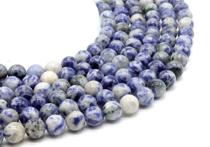 Perles Sodalite sur fil