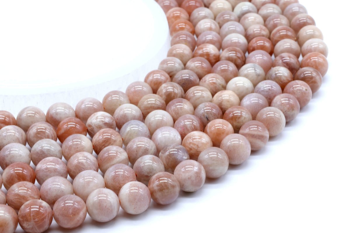 Perles de Soleil 'AA' sur fil
