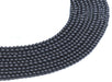 Perles Tourmaline Noire sur fil