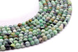Perles Variscite sur fil