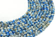 Perles facettées Jaspe K2 sur fil