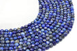 Perles facettées Lapis Lazuli sur fil