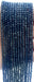 Perles facettées Obsidienne Noire 3mm sur fil 38cm