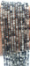 Perles facettées Quartz Tourmaline 3mm sur fil 38cm