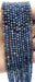 Perles facettées Rubis Saphir 3mm sur fil 38cm