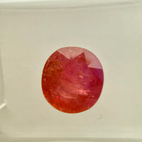 Gemme Rubis Ovale 1,52 Carat