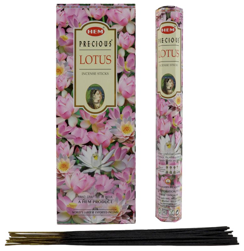Encens HEM Precious Lotus 6x20g