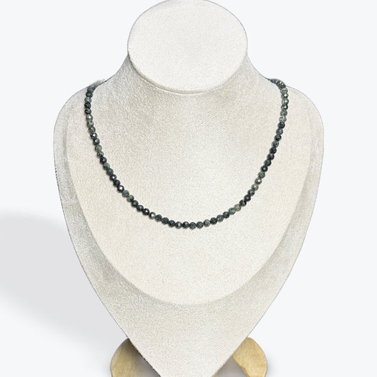 Collier Jaspe Kambaba Facetté - 3