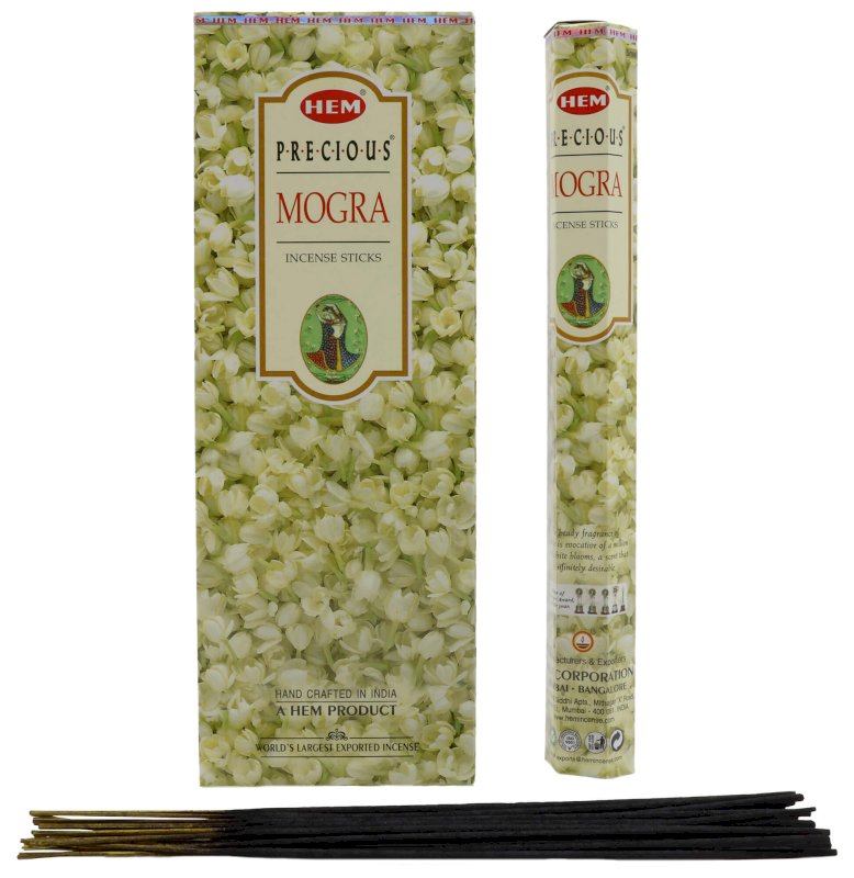 Encens HEM Precious Mogra 6x20g