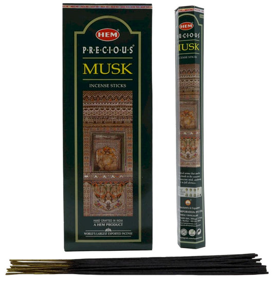 Encens HEM Precious Musk 6x20g