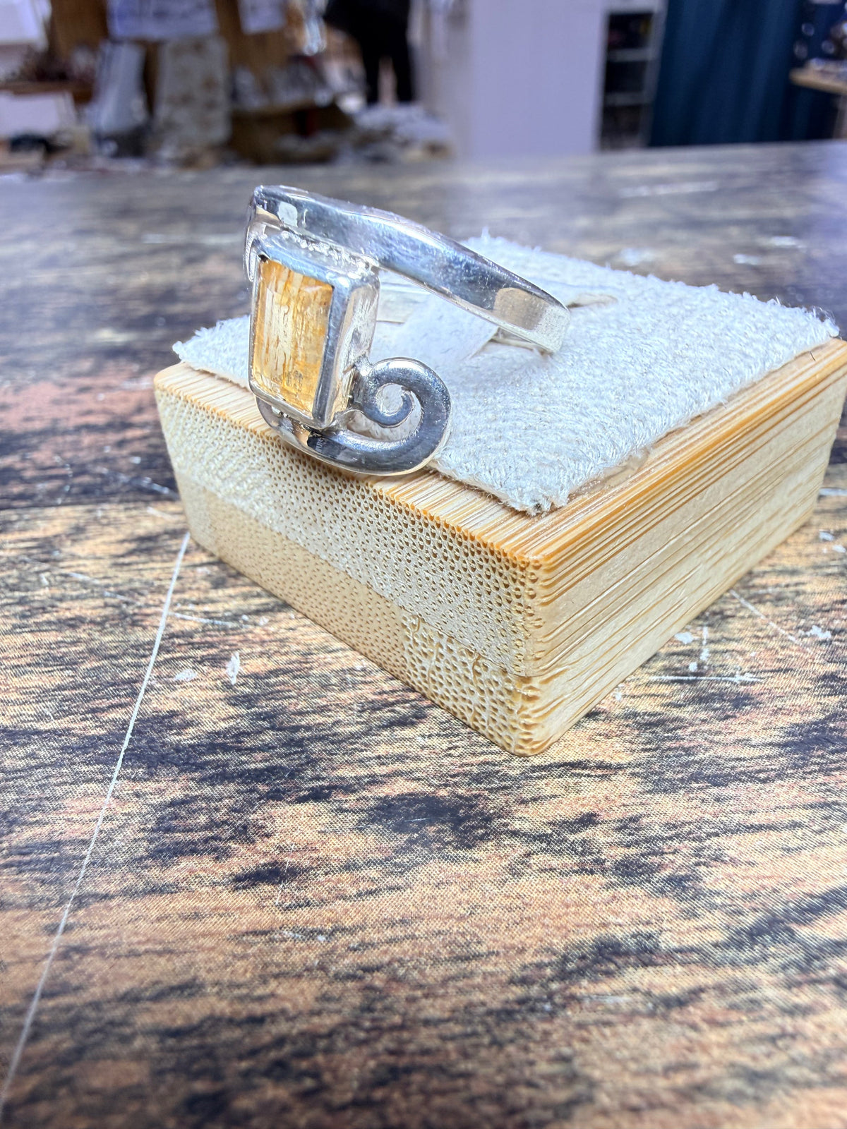 Bague topaze impérial