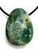 Agate Mousse roulée Percée 3cm