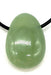 Jade Verte roulée Percée 3cm