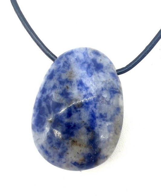 Sodalite roulée Percée 3cm