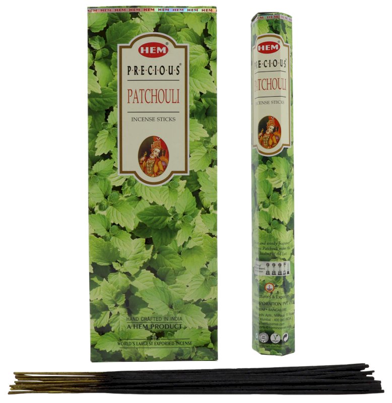 Encens HEM Precious Patchouli 6x20g
