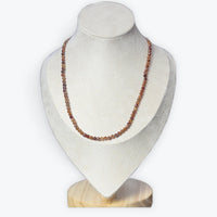 Collier Grenat Hessonite facetté