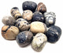 Agate Black Net 'AB' roulées 200g
