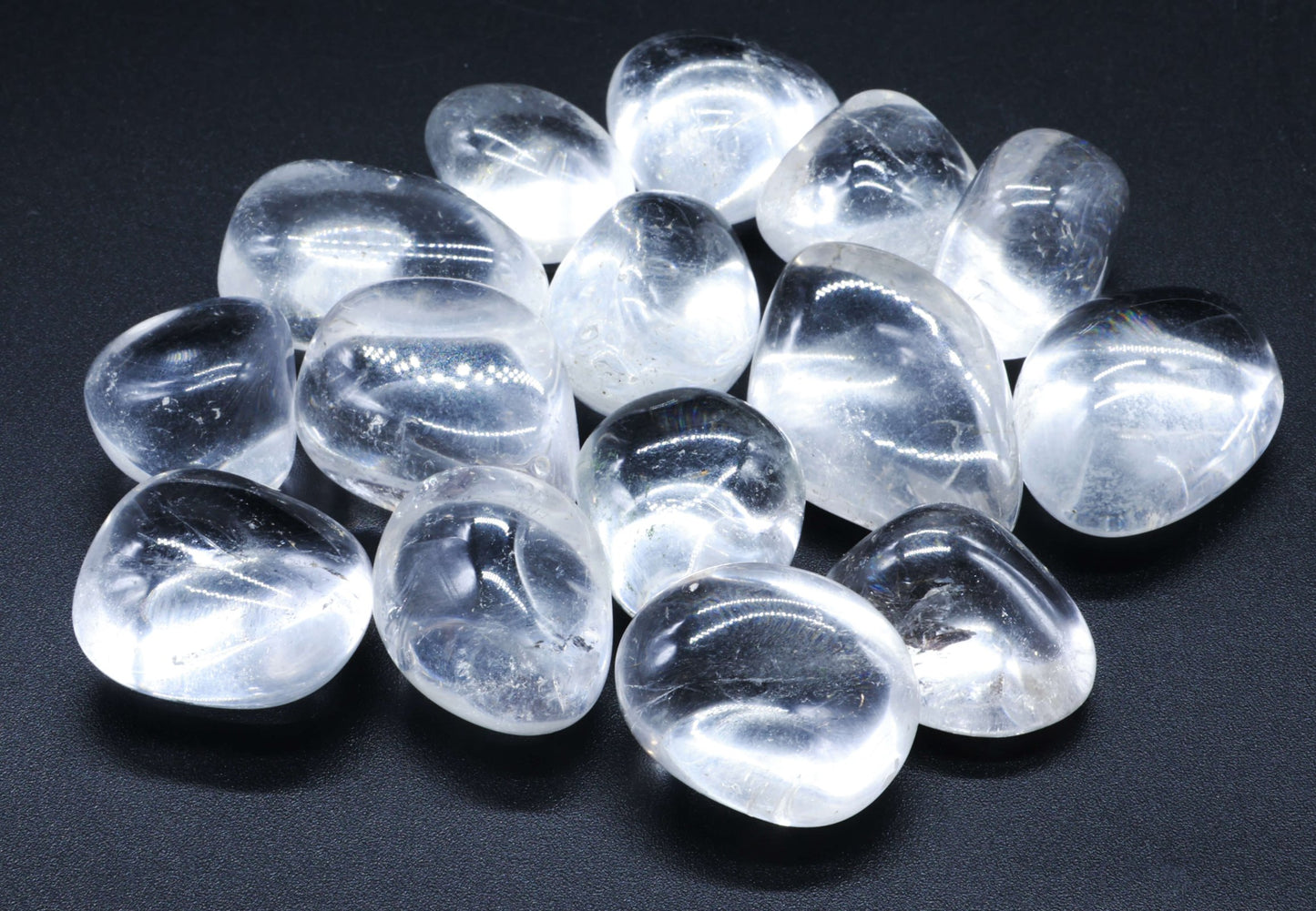 Cristal de Roche 'AA' roulées 200g