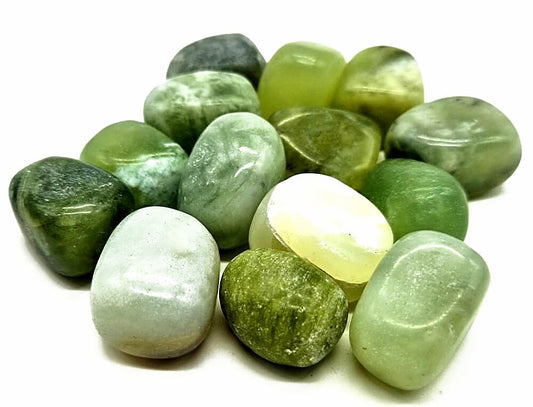 Jade Verte 'AB' roulées 200g