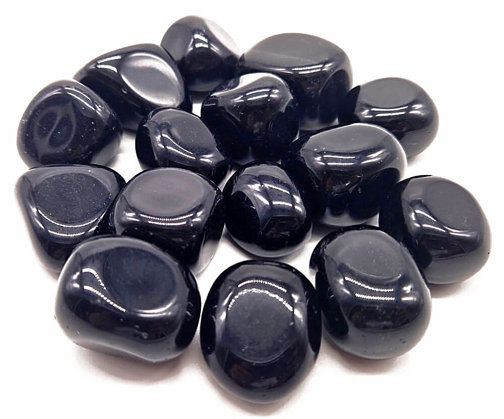 Obsidienne Noire 'A' roulées 200g