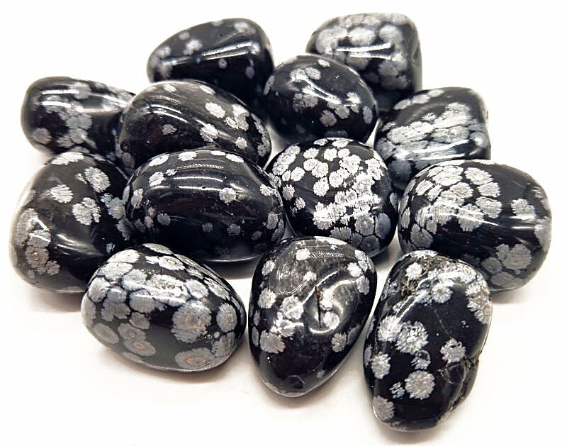 Obsidienne Mouchetée 'A' roulées 200g