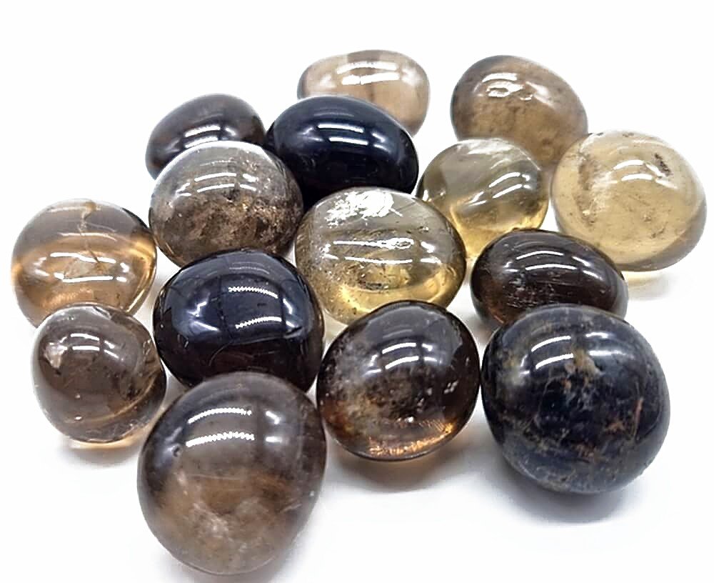 Quartz Fumé 'A' roulées 200g