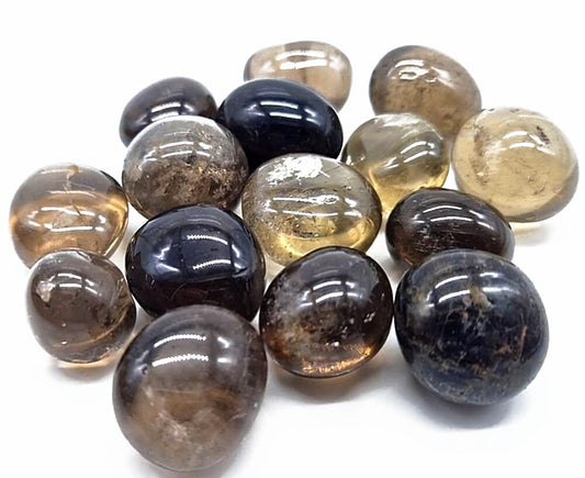 Quartz Fumé 'A' roulées 200g
