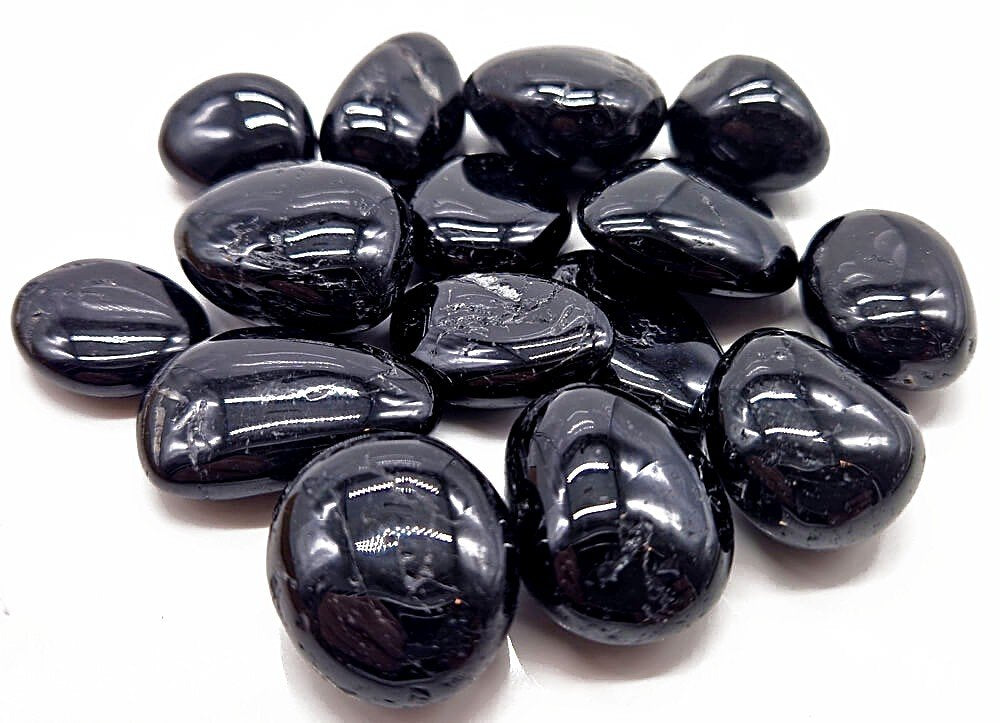 Tourmaline Noire 'AB' roulées 200g