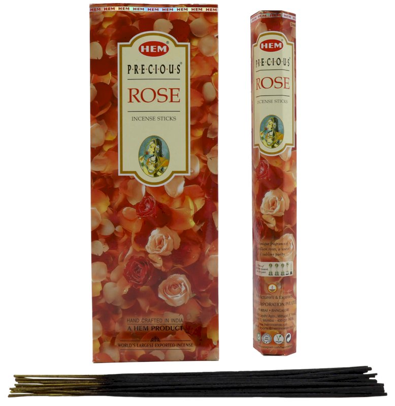 Encens HEM Precious Rose 6x20g