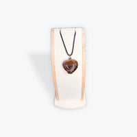 Pendentif coeur arbre Oeil de tigre - 3