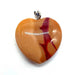 Pendentif Coeur Jaspe Mokaïte 2.5cm
