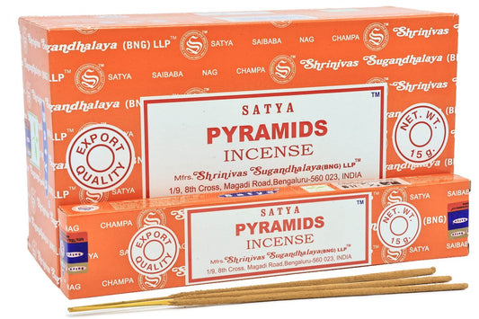 Encens Satya Pyramides 12x15g