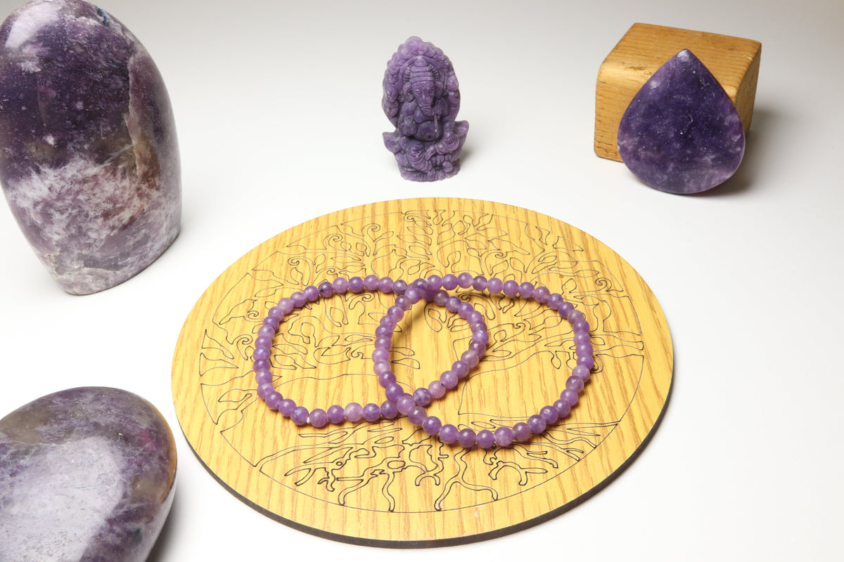 Bracelet Lépidolite