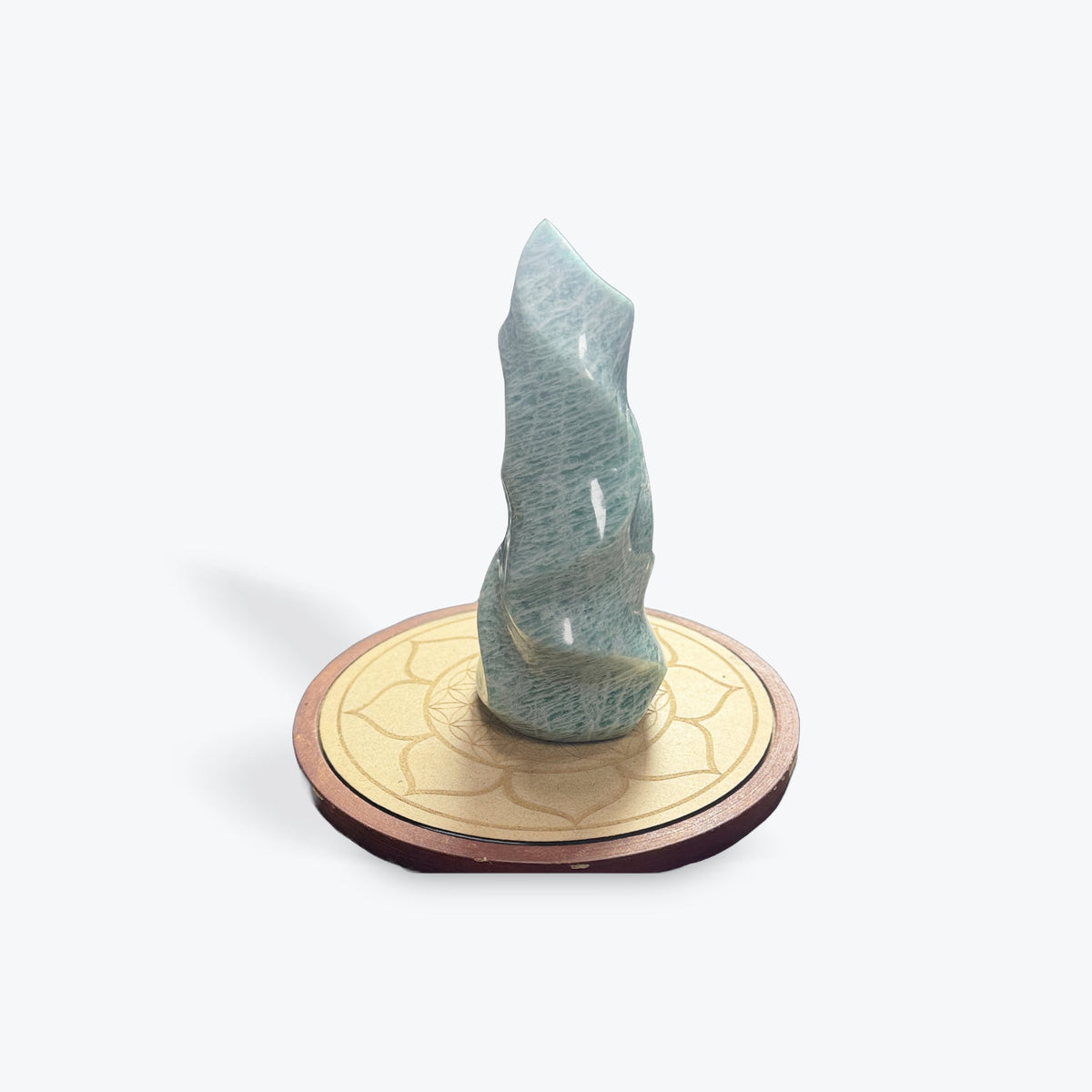 Amazonite - Menhir Flamme | 800gr - 14x9cm