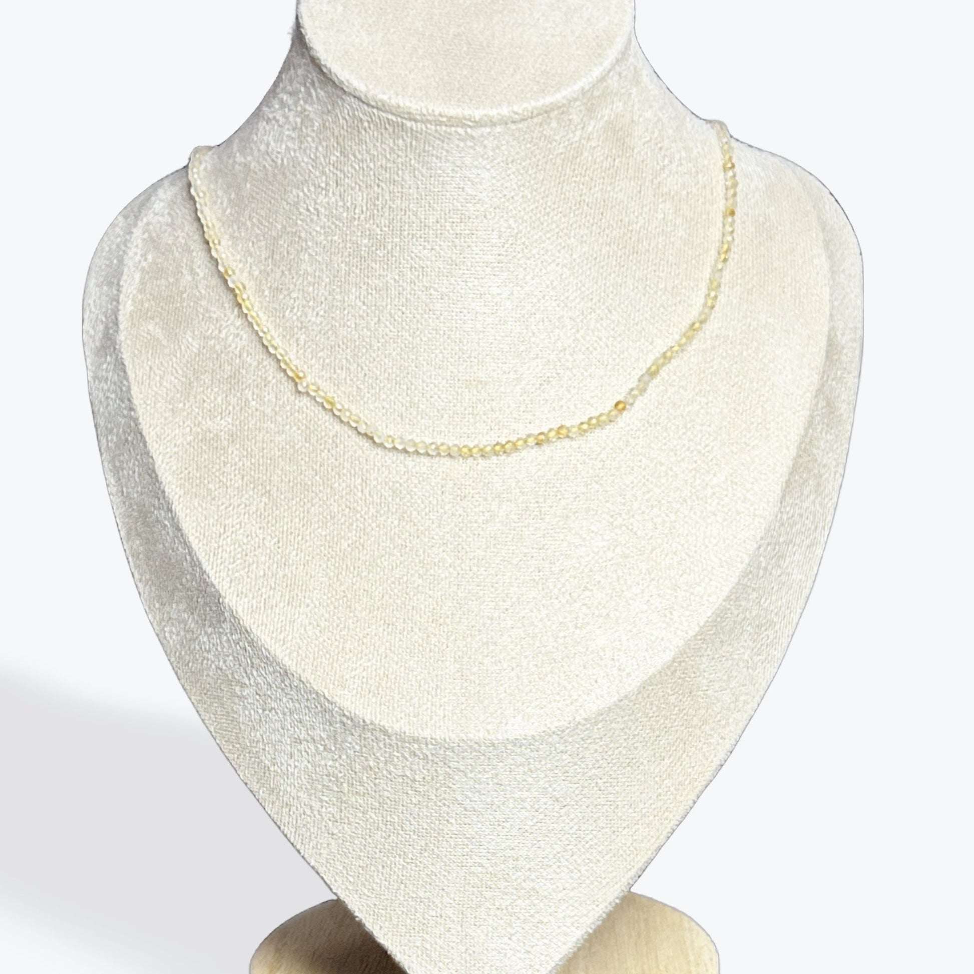 Collier Citrine Facetté - 3