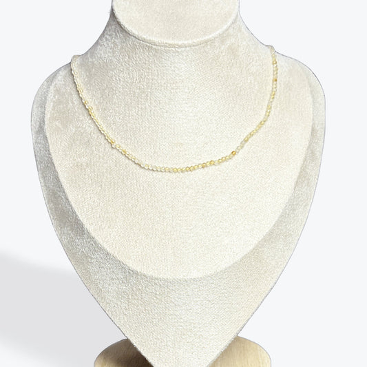 Collier Citrine Facetté - 3