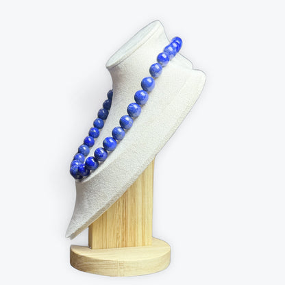 Collier Lapis Lazuli 12mm qualité extra
