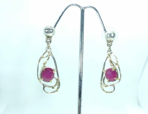 Boucles d'oreilles Rubis - 2