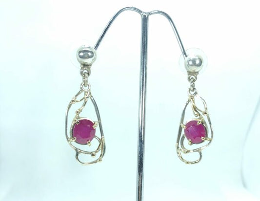 Boucles d'oreilles Rubis - 2