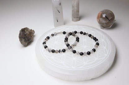 Bracelet Quartz Tourmaline